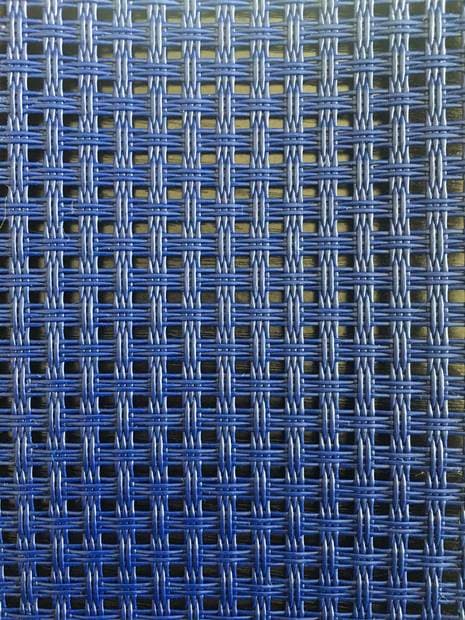 Blue visual reference Folding Chair Mesh Fabric, model AOL-OF-012