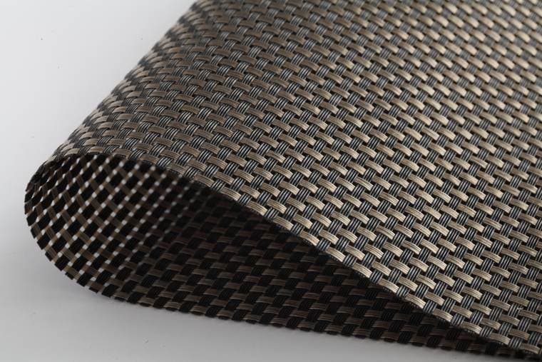Charcoal visual reference PVC Mesh Roll For Outdoor Furniture, model AOL-PWM-005