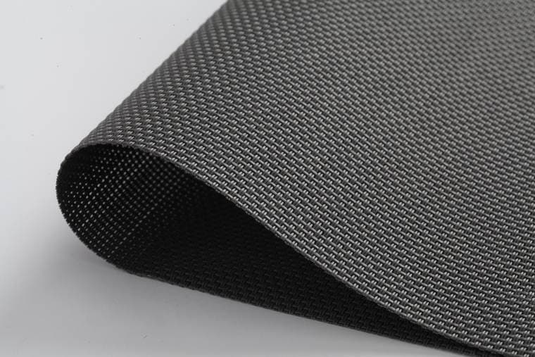 Dark gray visual reference Privacy Shade Screen Fabric, model AOL-SS-015