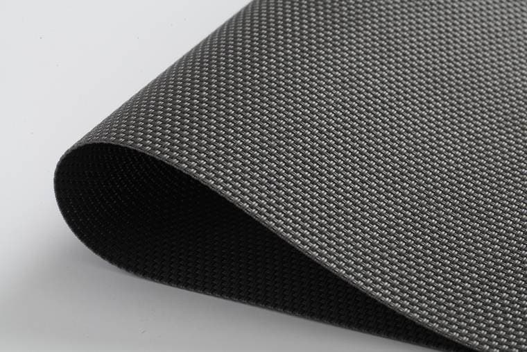 Black visual reference Waste Hauling Tarp Mesh, model AOL-TCM-014