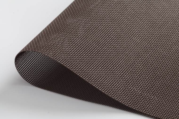 Charcoal visual reference Textilene Mesh Fabric, model AOL-TF-002