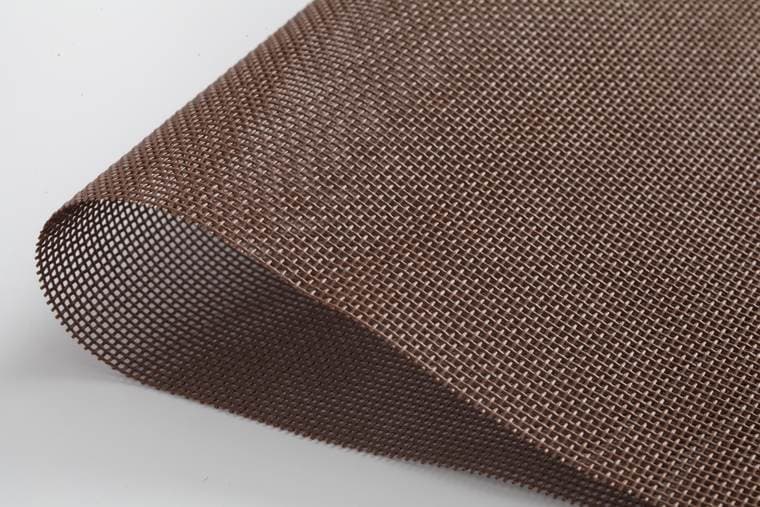 Brown visual reference Textilene Fabric For Product Development, model AOL-TF-008