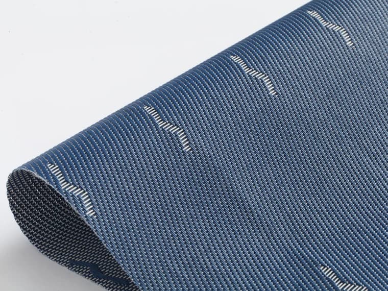 Blue visual reference Safety Barrier Mesh, model AOL-VCPM-005