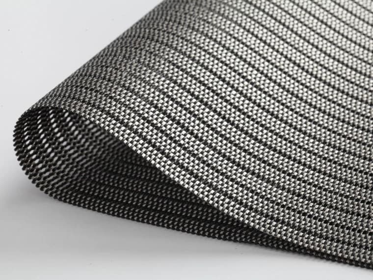 Black and white visual reference Technical Vinyl Mesh Roll, model AOL-VCPM-009