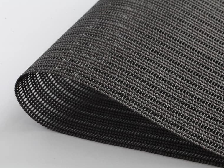 Charcoal visual reference Woven Vinyl Mesh Fabric, model AOL-VCPM-010