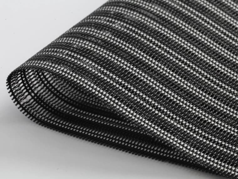 Black and white visual reference Coated Polyester Screen Mesh, model AOL-VCPM-011