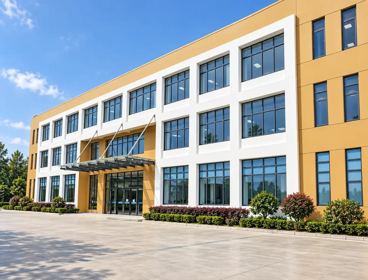 The manufacturing site in Taizhou, Zhejiang