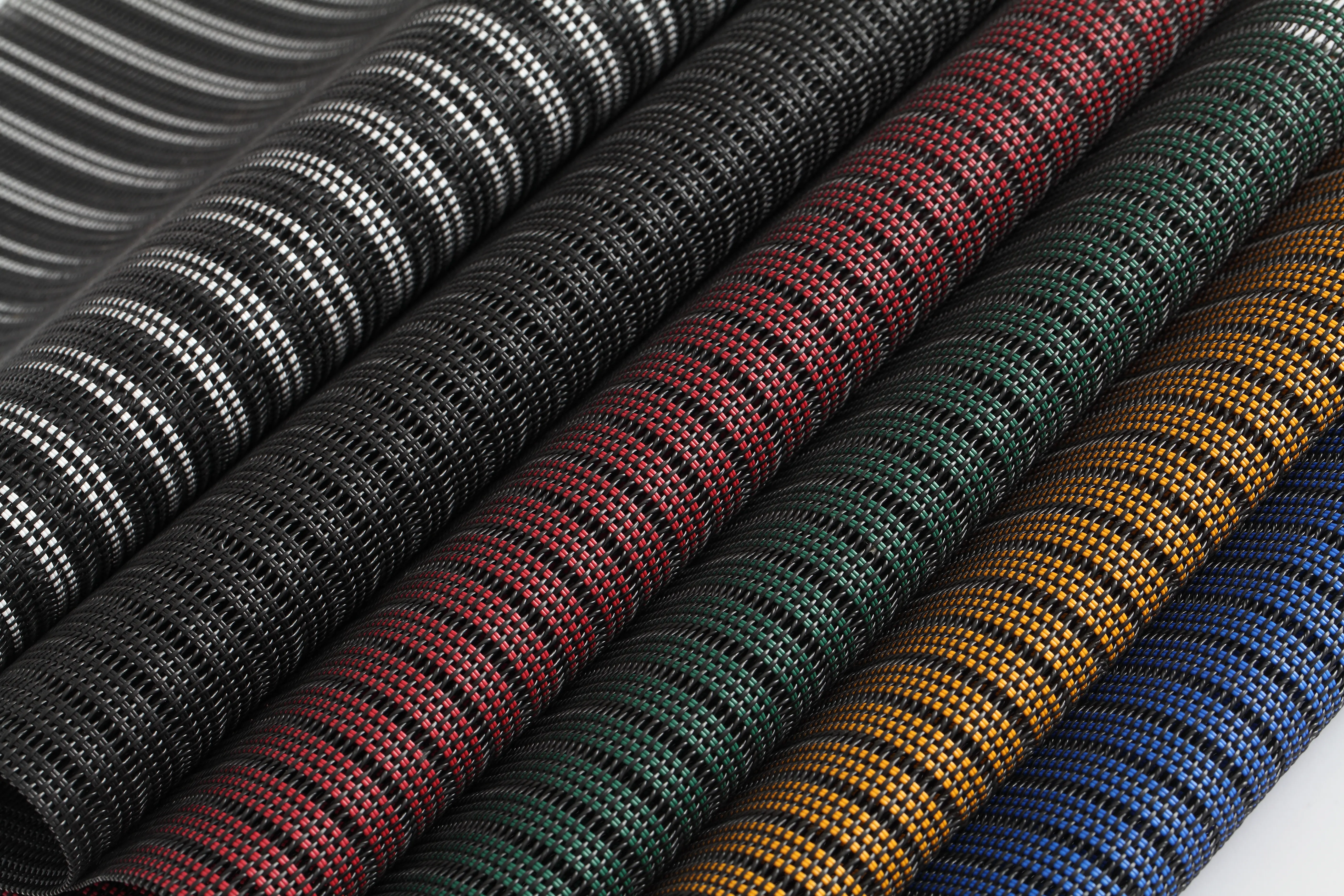 Woven fabric color and pattern references for production consistency